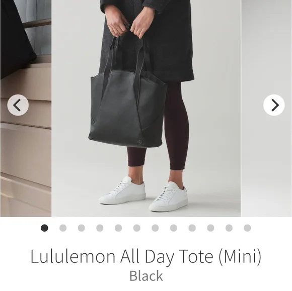 Lululemon All Day Tote (Mini)Black - Picture 15 of 16